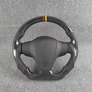<span class=keywords><strong>พวงมาลัย</strong></span>สปอร์ตหนังคาร์บอนไฟเบอร์ปรับแต่งได้สำหรับ <span class=keywords><strong>Vios</strong></span> / Corolla ด้ามจับด้ามจับให้เลือกแบบส่วนตัว - Product Image 4