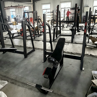 Rack de musculation incliné à charge par plaques, équipement de gym commercial, pour l'entraînement des muscles du haut du torse et la musculation, direct usine