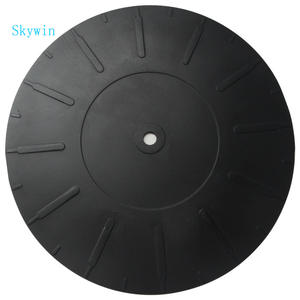Almohadilla de goma Skywin de 18 cm de diámetro, accesorio de plástico para tocadiscos. - Product Image 1
