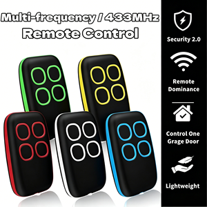 Télécommande RF réplicable 433 MHz, compatible avec les lampes, les volets roulants, les portes de garage et les pompes à eau - Product Image 1
