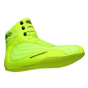 Coexistence Hot Selling Breathable Professional Unisex Boxing Shoes Mesh Upper Rubber Outsole Summer Winter Wrestling <b>Boots</b> - Product Image 5
