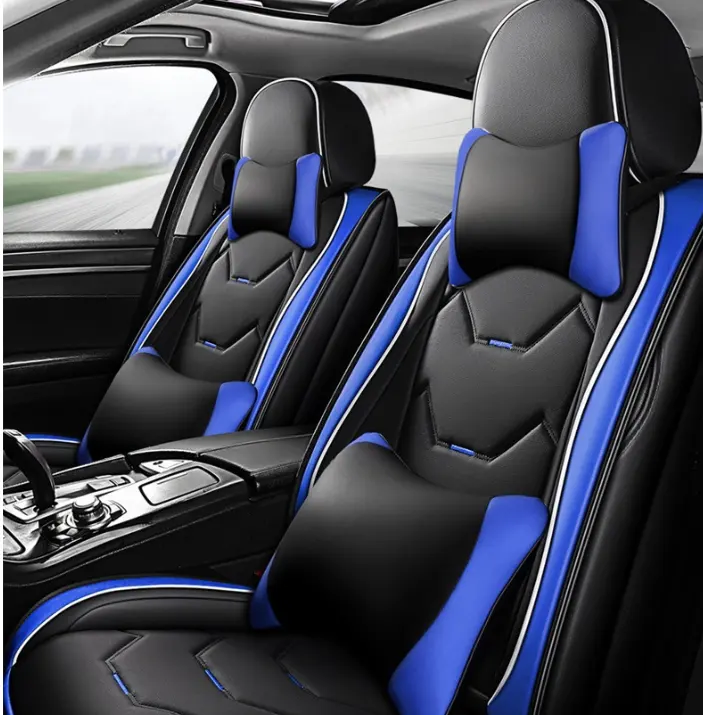 Luxury Sports Feature Hot Sale New Arrival Full Set Car Seat Cover for Five Seaters