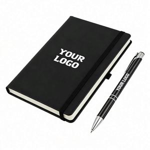 Wholesale Gift Promo Custom Logo <b>A5</b> A6 Pu Leather Planner Notebook Lined Journal Notebook for Writing,Business,Work & School - Product Image 1