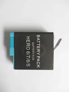 Batterie Li-ion Rechargeable 1220mAh 3.85V pour GoPro Hero 5 6 7 <span class=keywords><strong>8</strong></span> Batteries de caméra d'action sportive AHDBT-801 pour Gopro <span class=keywords><strong>8</strong></span> 7 6 5 - Product Image 3