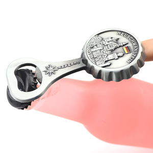 Aimant de réfrigérateur en métal personnalisé en gros, souvenir touristique allemand, ouvre-bouteille de bière - Product Image 5