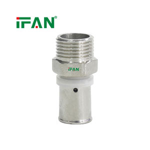 Raccords à <span class=keywords><strong>sertir</strong></span> en laiton de haute qualité IFAN, raccords à <span class=keywords><strong>sertir</strong></span> multicouches 16 18 <span class=keywords><strong>20</strong></span> 25 26 32 mm, raccords à <span class=keywords><strong>sertir</strong></span> PEX - Product Image 3