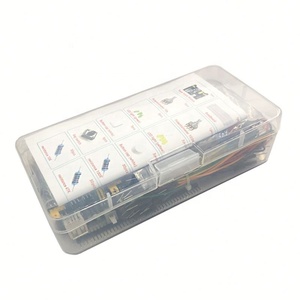 ชุดอุปกรณ์ DIY อิเล็กทรอนิกส์ ชุดเริ่มต้นสำหรับโปรเจกต์ DIY สำหรับ Arduino UNO R3 ชุดอุปกรณ์อิเล็กทรอนิกส์พร้อมบอร์ดทดลองแบบมีจุดเชื่อมต่อพร้อมกล่อง - Product Image 2