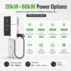 Chargeur rapide DC commercial OCPP 60 kW pour la recharge publique de véhicules électriques - Product Image 4