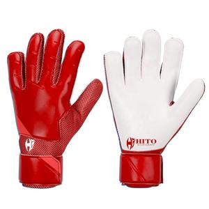 Gants de gardien de but professionnels personnalisés de dernière génération, paume avant en latex allemand de 4 mm, dos en silicone imprimé, coupe négative - Product Image 2