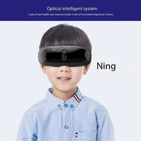 Lunettes de massage des yeux 3D intelligentes chauffantes vibrantes sans fil pour thérapie par le froid et le chaud Équipement de massage relaxant pour les rides