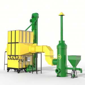 Máquina secadora de granos de alta eficiencia Flujo continuo de ahorro de energía para granjas a gran escala - Product Image 4