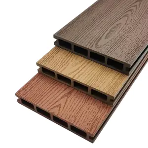 Chinese Supplier Wpc Wood Decking Wholesale Good Price Synthetic Decking Highly Uv Resistant Outdoor Decking