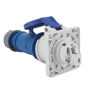 Conector azul impermeable IP44 380V 16A Enchufe industrial trifásico de <span class=keywords><strong>3</strong></span> pines - Product Image 3