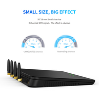 2,4g Longitud 3,5 cm Antena pequeña Mini Antena de manga corta Sma Macho Manga de goma Antena wifi