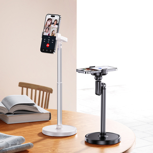 <span class=keywords><strong>Support</strong></span> de bureau portable universel pliable télescopique extensible en hauteur maximale pour smartphone <span class=keywords><strong>tablette</strong></span> enregistrement vidéo - Product Image 1