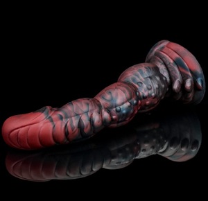 Dildo in Silicone Stile Roccia Vulcanica con Grande Nodo, Vibratore Realistico Morbido per Spinta, Giocattoli Sessuali, Enorme Dildo Mostruoso per Uomini e Donne - Product Image 1