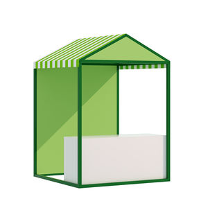 מדף דוכן שוק לאירועים לאירועים חוצות תערוכה חיצונית דוכן אוהלים מסחריים תערוכות אוהלי מסחר תערוכות אוהלי - Product Image 5