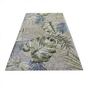 Alfombras de área tejidas de pelo medio, modernas y abstractas, con logotipo personalizado Goldenmoon, de poliéster termofijado, para sala de estar y hogar - Product Image 1