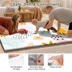 Tapis d'éveil pour bébé, épais, en EVA, rembourré en éponge douce, pour la maison, pour les enfants de 0 à 24 mois, unisexe - Product Image 5