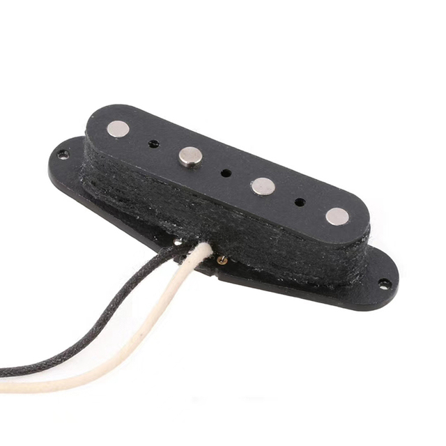 High Grade Alnico 5 Magnet Neck 4 String Bass Guitar Pickup with Fiber Plate Bobbin