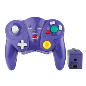 Manette de jeu sans fil bluetooth pour nintendo GameCube, contrôleur, disponible en plusieurs couleurs, pour console NGC