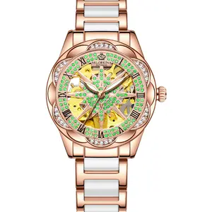 Montres pour femmes MG 139 <span class=keywords><strong>2023</strong></span> Nouvelle <span class=keywords><strong>montre</strong></span> mécanique pour femmes élégante Boîtier creux Mode Étanche à l'eau Aiguilles lumineuses - Product Image 1