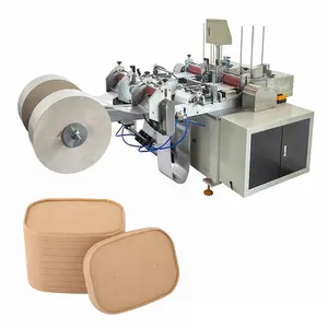 Automatic Disposable Used Plastic Tea Cup Lids Cover Making Machine For Plastic Lid Paper Cup