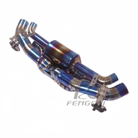 Sistema de Escape Valvetronic de Aleación de Titanio para Porsche 992 Carrera 3.0T/3.8T, Silenciador de Alto Rendimiento, Ajuste OEM 1:1
