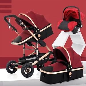 Poussette bébé en métal haute performance, siège réversible et inclinable, légère, pliable, amortissante, pour enfants de 0 à 6 mois - Product Image 5