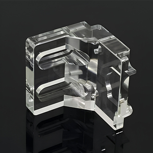โรงงานรับผลิตชิ้นส่วนพลาสติกอะคริลิก PMMA และ PC แบบใส ขัดเงา ด้วยเครื่อง CNC - Product Image 5