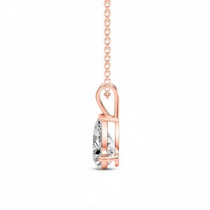 Collar con Colgante de Diamante Creado en Laboratorio para Mujer, Claridad VVS VS, Color EF, Plata de Ley 925, Joyería de Lujo, Moda, Boda - Product Image 2