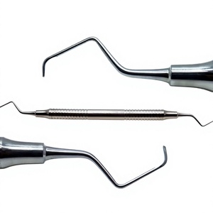 Curette dentaire Gracey 9/10 à double extrémité, en acier inoxydable, instruments dentaires pour soins dentaires professionnels - Product Image 1