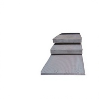 Plaque d'acier galvanisée à chaud à motif damier antidérapante pour marches d'escalier, pour la sécurité des sols industriels et la construction