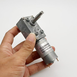 FT-53SGM395-828K Motore a Ingranaggi ad Angolo Retto con Magnete Permanente 12V DC 4.8RPM per Toilette Autopulente per Animali - Product Image 4