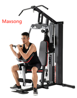Machine de musculation multifonctionnelle professionnelle à poste unique pour press à la presse et à la soulevée, équipement d'entraînement de force pour la maison et les studios de fitness