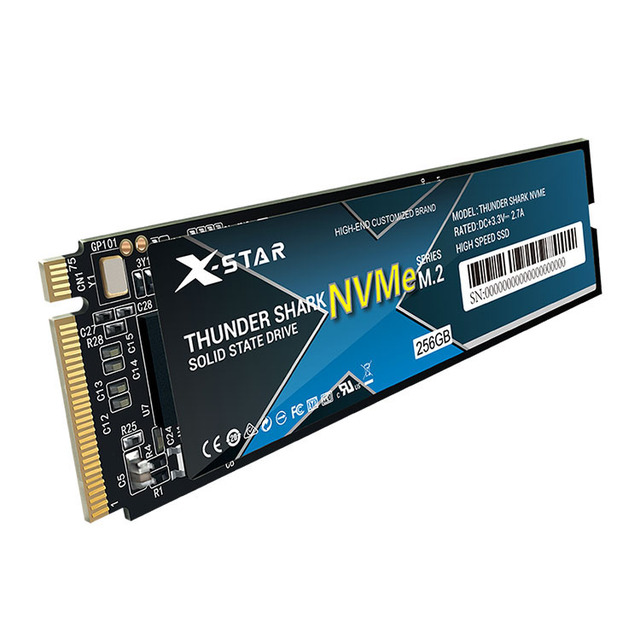 X-Star Factory Direct Internal High Speed Large Capacity NVMe M.2 2280 PCIe 512GB SSD for Laptop Desktop with 3D NAND Flash