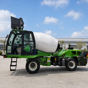 Camion malaxeur à béton autochargeur à moteur diesel de 4 m3 à déchargement rapide, à tambour rotatif hydraulique, pour la construction de routes et de ponts - Product Image 3