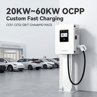 Nouveau chargeur de véhicule électrique EV Evtaurus JT40-A-26.7.23 OEM, montage au sol/mural, DC rapide Byd 20-60KW, intelligent, rapide, OCPP 380-400V