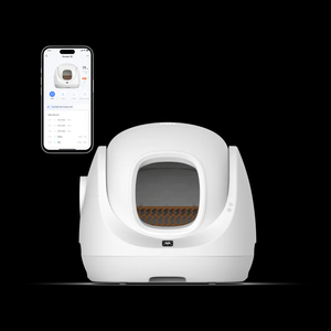 Caja de Arena Inteligente para Gatos, Autolimpiable, Redonda, de 65L, Plástico Ecológico, Diseño Abierto, Desodorizante, 3.5KG - Product Image 6