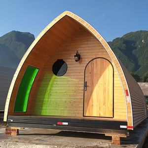 Casa Prefabbricata per Vacanze in Famiglia, Cabina Abitabile, Casa Galleggiante per Hotel di Lusso Vicino alla Natura - Product Image 2