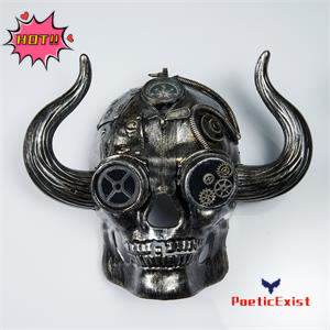 Poeticexist divertido LED media cara Halloween Festival veneciano Eyemask Sexy Punk fiesta máscara mascarada carnaval disfraz para mujeres - Product Image 4