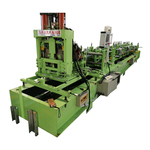 Máquina formadora de rollos CZ Purlin esmaltada | Equipo de formación de acero de canal CZ automático | Formador de rollos intercambiables - Product Image 1