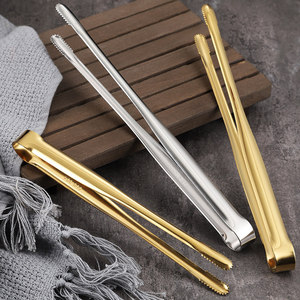 Stainless Steel Barbecue Tongs 304 Extended Length For Flipping Steak And Grill Food Kitchen BBQ <b>Tools</b> - Product Image 3