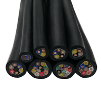 Kabel fleksibel Multi Core kabel sinyal listrik untuk Alarm keamanan dan kabel pencahayaan daya