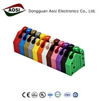 FS1.5-XX-350-04 LED 터미널 블록 3.5mm 피치 DG250-3.5 및 KF250-3.5 대체용 무나사 스프링 300V 정격 전압