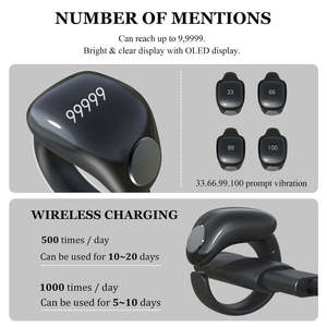 Thông minh hồi giáo tasbih vòng với sạc không dây cho BT lời cầu nguyện nhắc nhở zikr truy cập IOS hoạt động-weslamic itasbih - Product Image 3