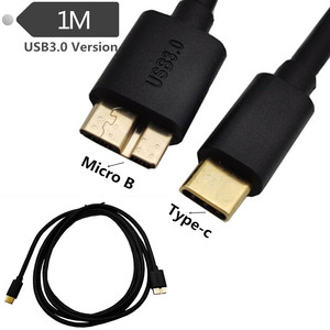 2025 новый стиль Type C USB <span class=keywords><strong>Micro</strong></span> B 3,0 кабель 1 м удлинитель <span class=keywords><strong>Micro</strong></span> B USB-C 3,0 адаптер для микрофона зарядный кабель для передачи данных - Product Image 1