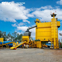 Centrale d'asphalpage conteneurisée ACE Group CFB80 80t/h, portable, de type discontinu, conception modulaire, moteur et pompe haute efficacité pour la construction routière