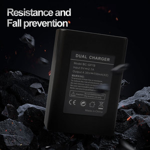 <span class=keywords><strong>Chargeur</strong></span> de batterie double USB pour Go Pro Max <span class=keywords><strong>Chargeur</strong></span> d'appareil photo haute efficacité Deux ports de charge Adaptateurs de chargeurs micro USB durables - Product Image 5