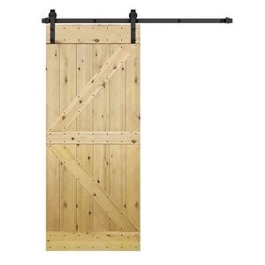 Kit de Ruedas para Puerta Corredera WEKIS de 6.6 Pies en Forma de J, Acero al Carbono Negro Satinado, Riel Deslizante Moderno con Capacidad de Carga de 120 kg, Herrajes para Puerta Corredera - Product Image 4